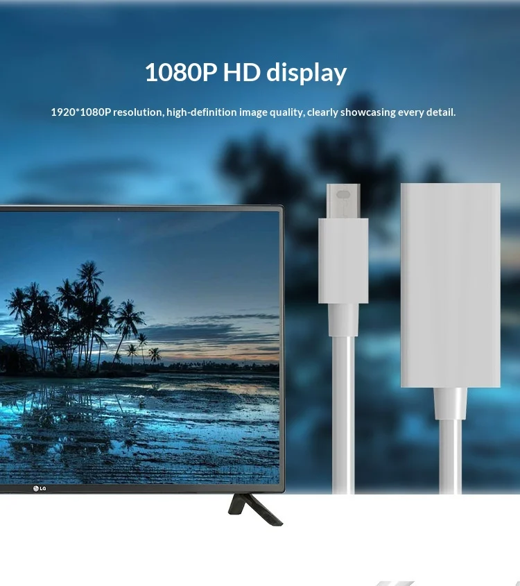 4K HD Thunderbolt To Computer Adapter Cable — image 5