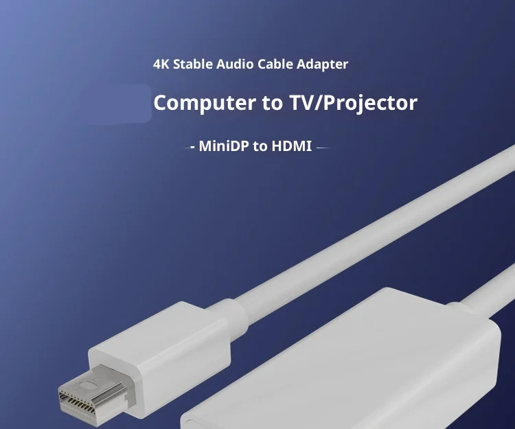 4K HD Thunderbolt To Computer Adapter Cable — image 6