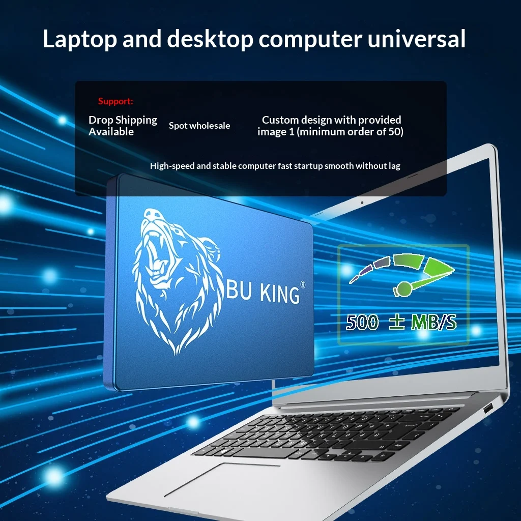 512GB SATA SSD Compatible With Both Laptops And Desktops — image 4