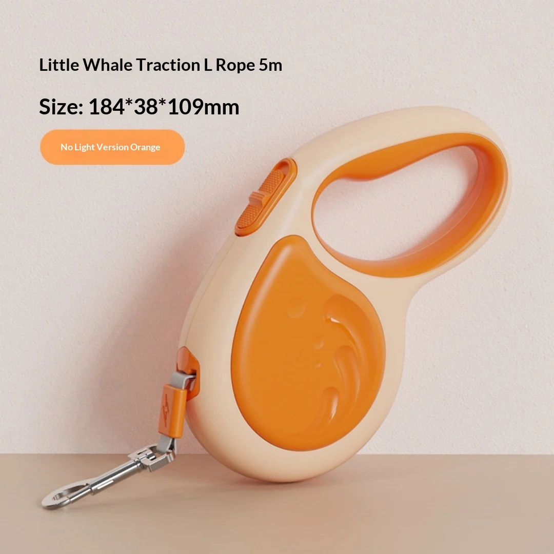 5m Retractable Pet Leash With Flashlight, Anti-pull Automatic Dog Cat Walking Rope — variant image