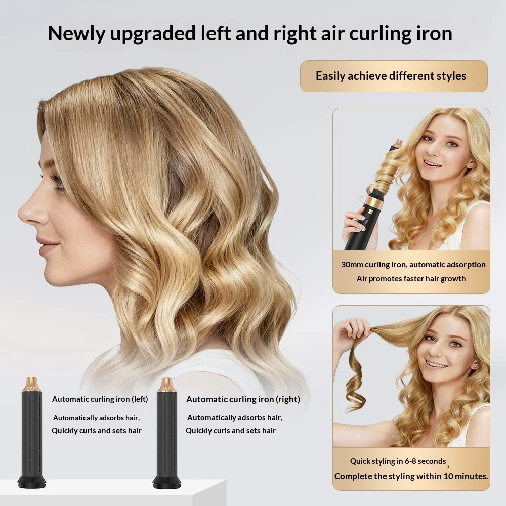 6-in-1 Hot-air Comb For Straightening And Curling — image 5
