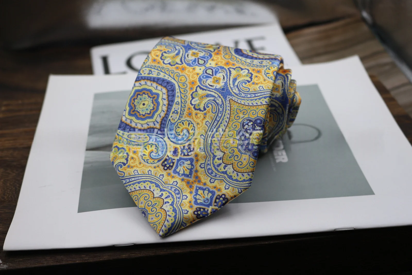 9cm Business Formal Wide-width Tie, Mens Vintage Style — image 4