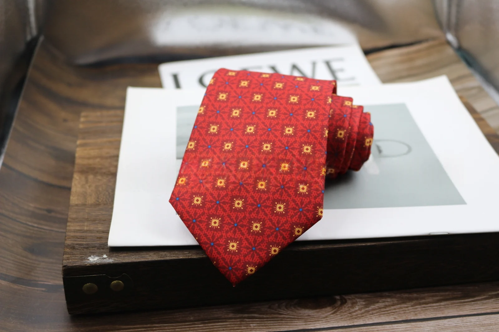 9cm Business Formal Wide-width Tie, Mens Vintage Style — image 8