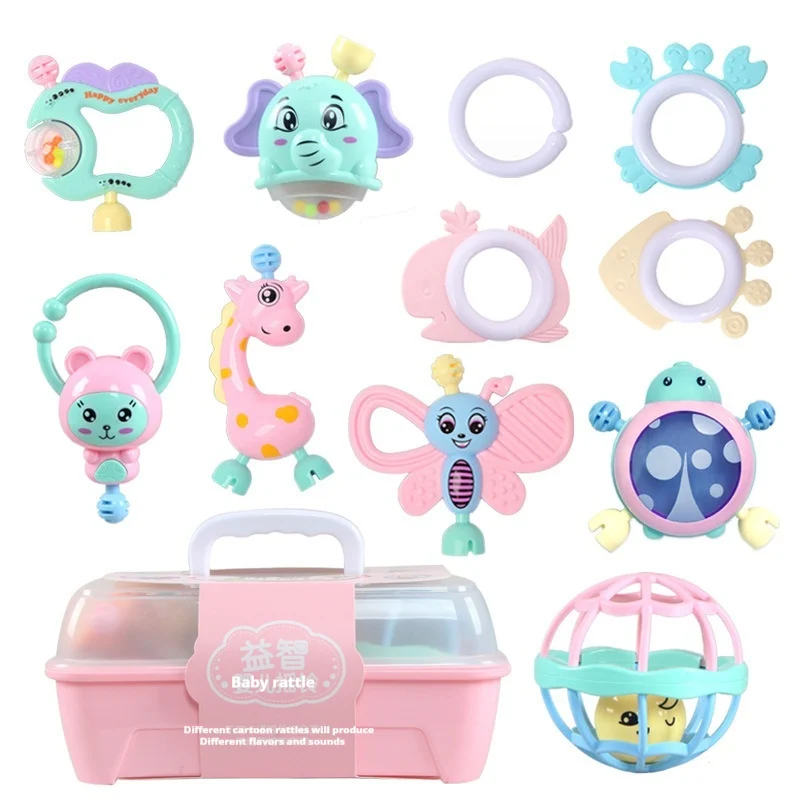 A Baby Rattle Set Educational Toy For Infants 0 1 Year Old Newborn — image 7