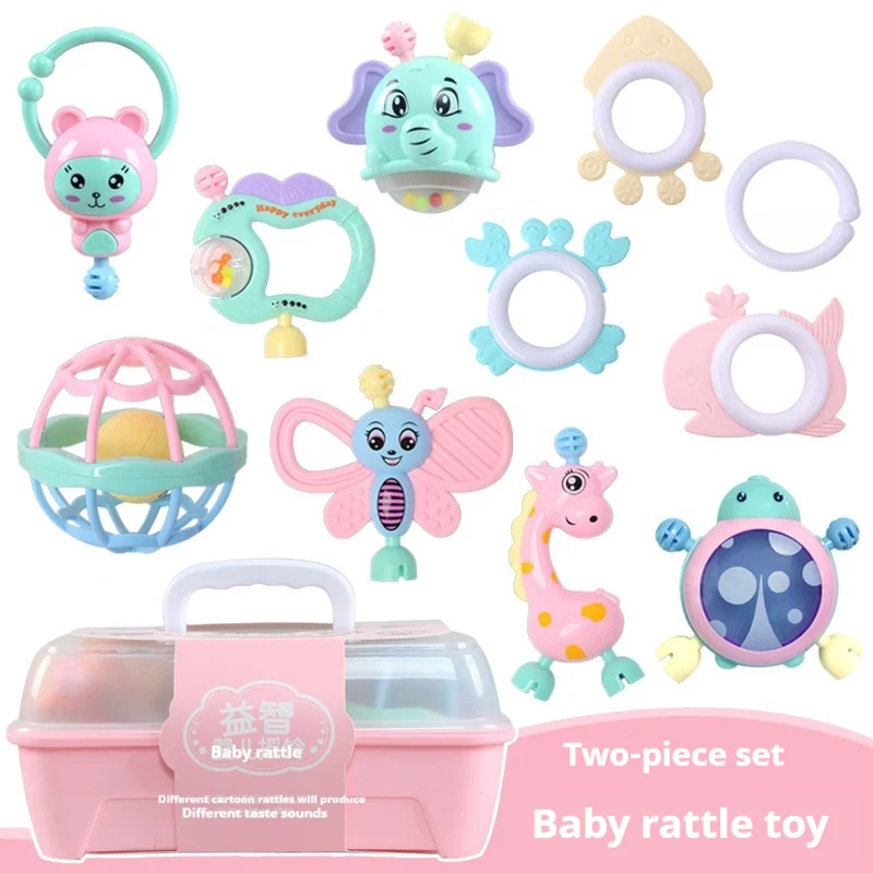 A Baby Rattle Set Educational Toy For Infants 0 1 Year Old Newborn — image 5
