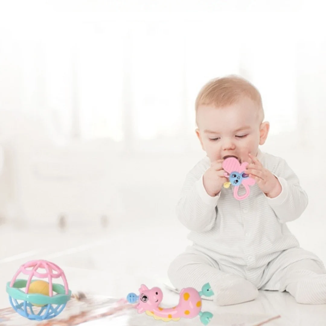 A Baby Rattle Set Educational Toy For Infants 0 1 Year Old Newborn — image 2