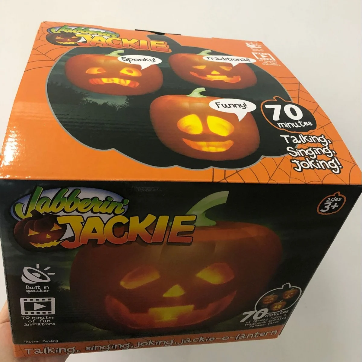 A Jack-o-lantern With Personality That Can Talk And Sing — image 2