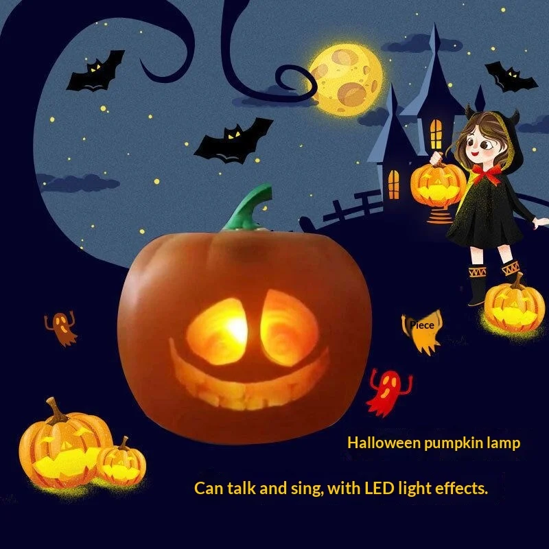 A Jack-o-lantern With Personality That Can Talk And Sing — image 5