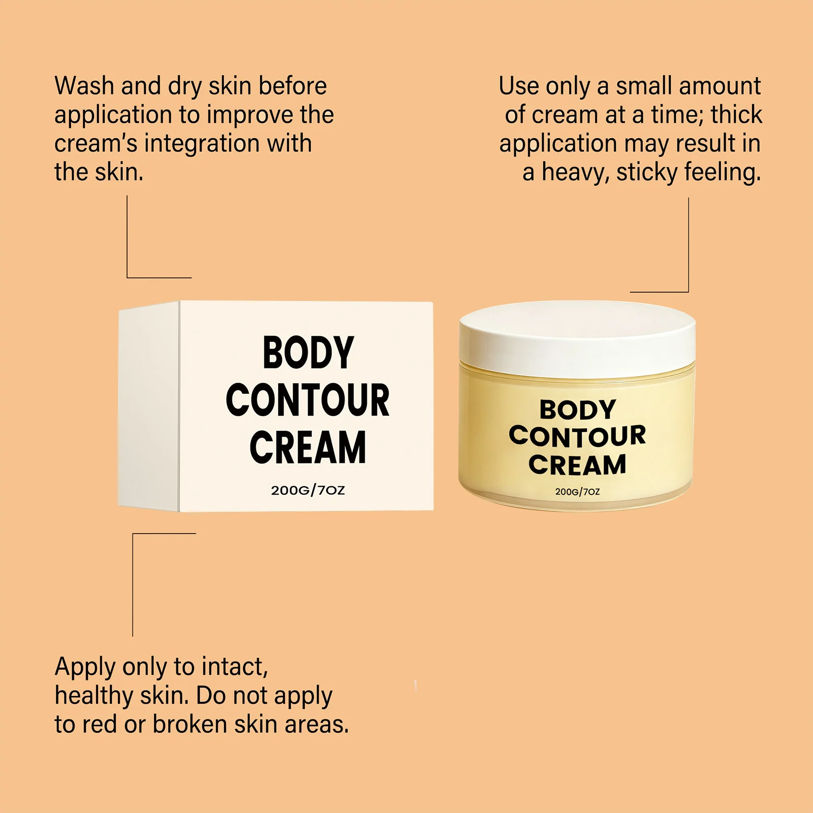 A Skin Massage Cream That Enhances Body Contours Is Beautifully Designed And Feels… — image 2