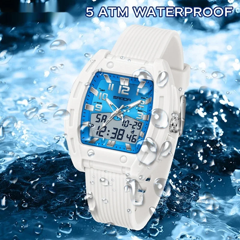 A Sporty Stylish And Energetic Unisex Bucket-style Wristwatch — image 6