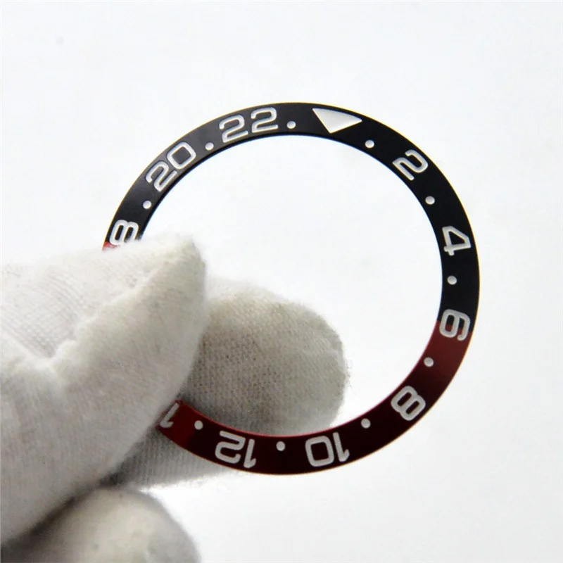 Accessories 38mm Aluminum Bezel Black And Red Case — image 2