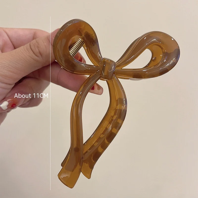 Acrylic Bow Claw Clip — image 5