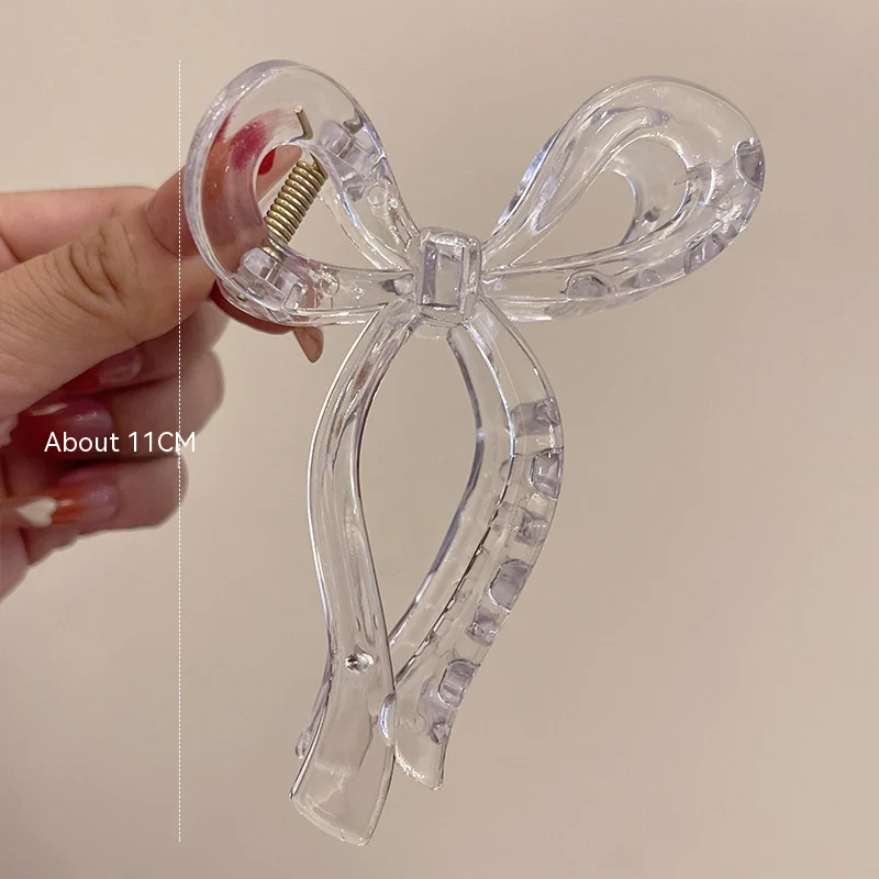 Acrylic Bow Claw Clip — image 7
