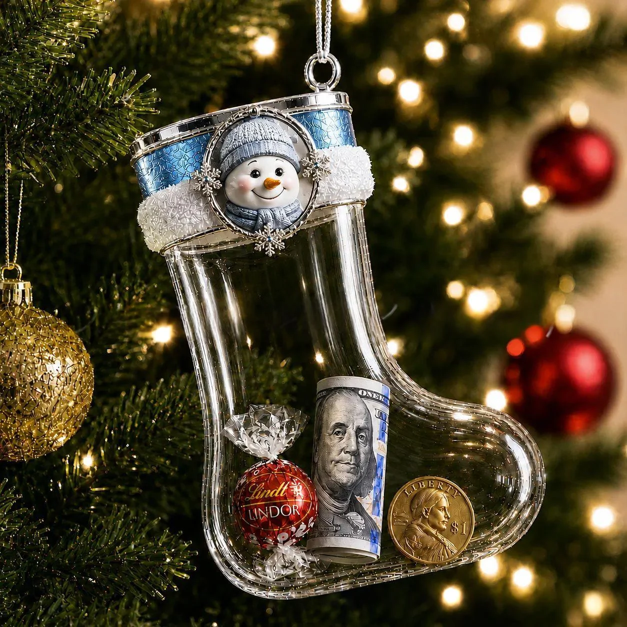 Acrylic Handicrafts That Can Be Filled With Christmas Stockings — image 6