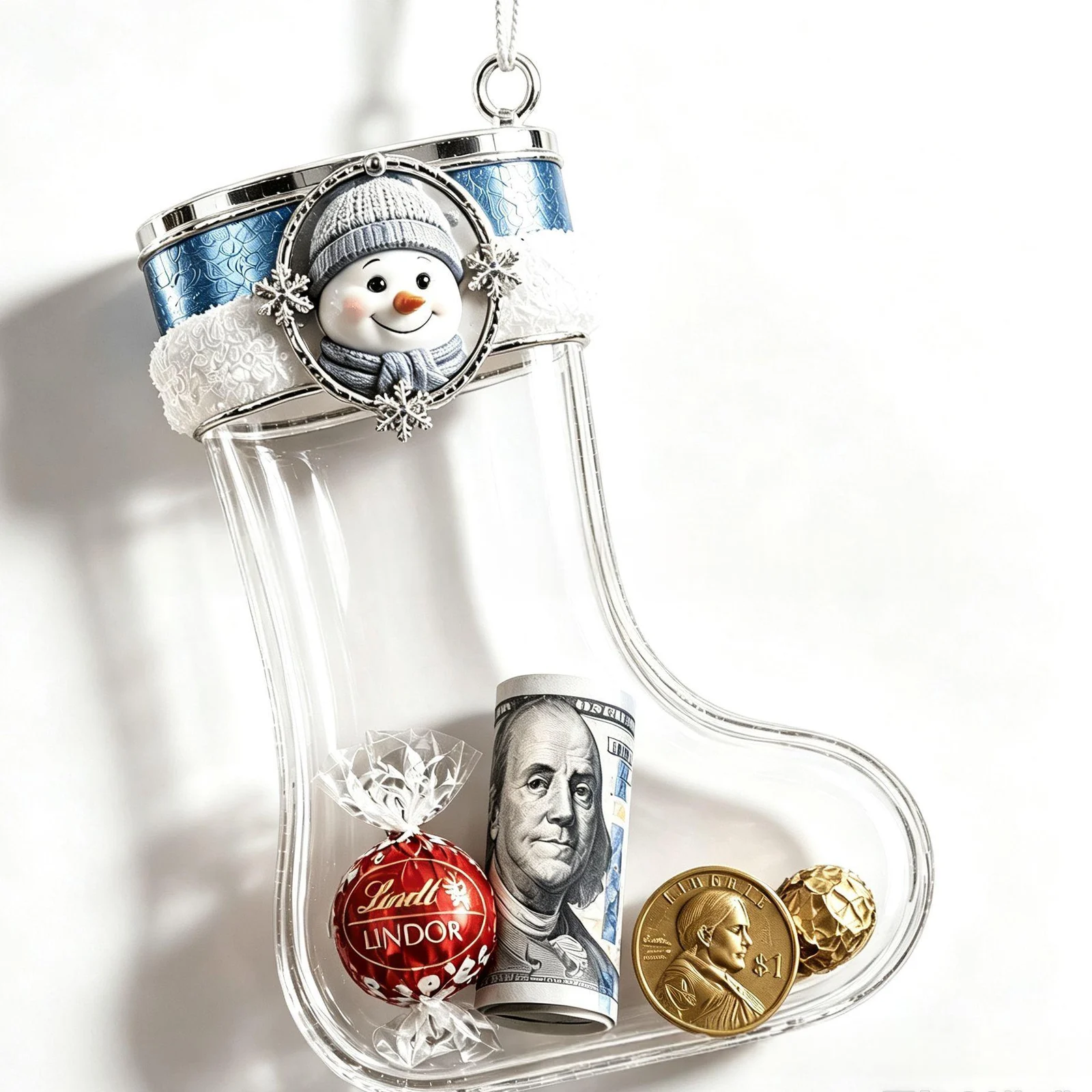 Acrylic Handicrafts That Can Be Filled With Christmas Stockings — image 4