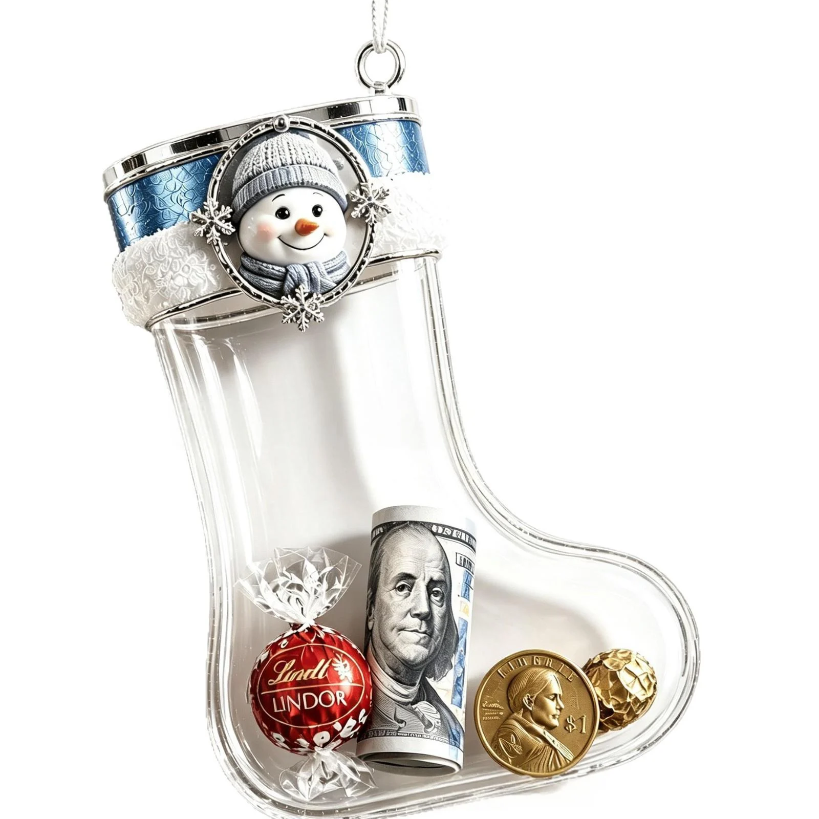 Acrylic Handicrafts That Can Be Filled With Christmas Stockings — image 2