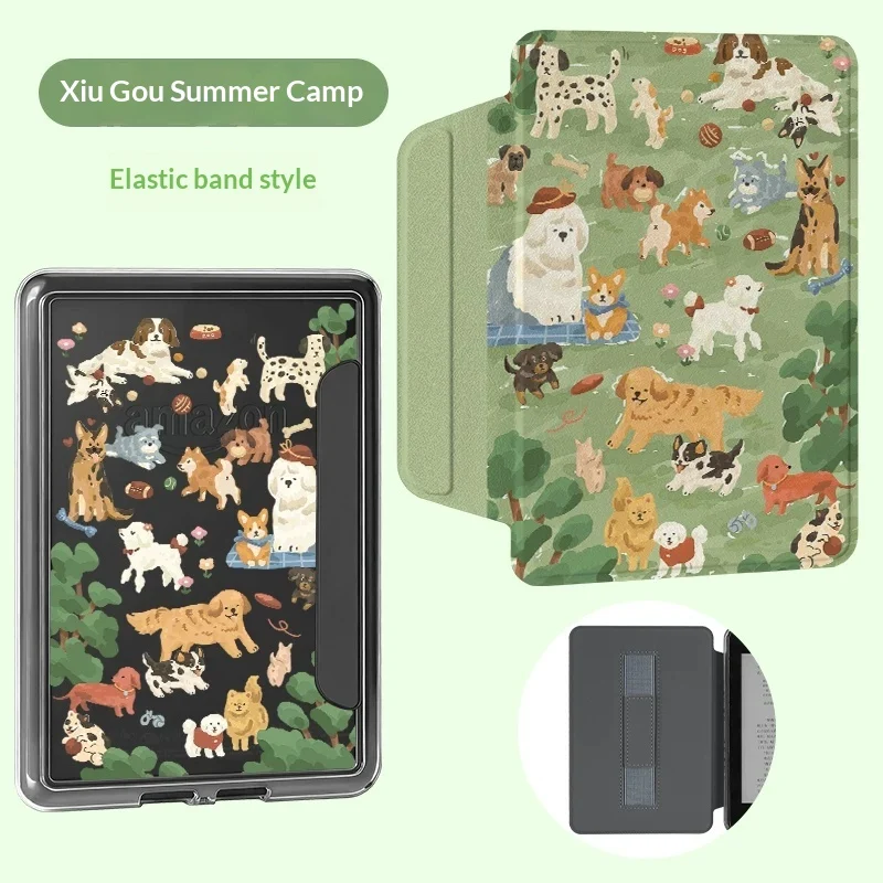 Acrylic Transparent Painted Single-bottom E-reader Protective Case — image 7