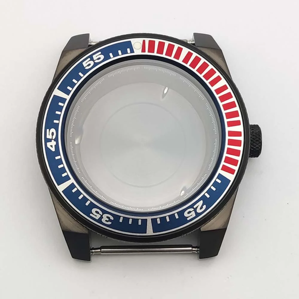 Adapted And Modified Watch Case With Engraved Bezel Markers — image 2