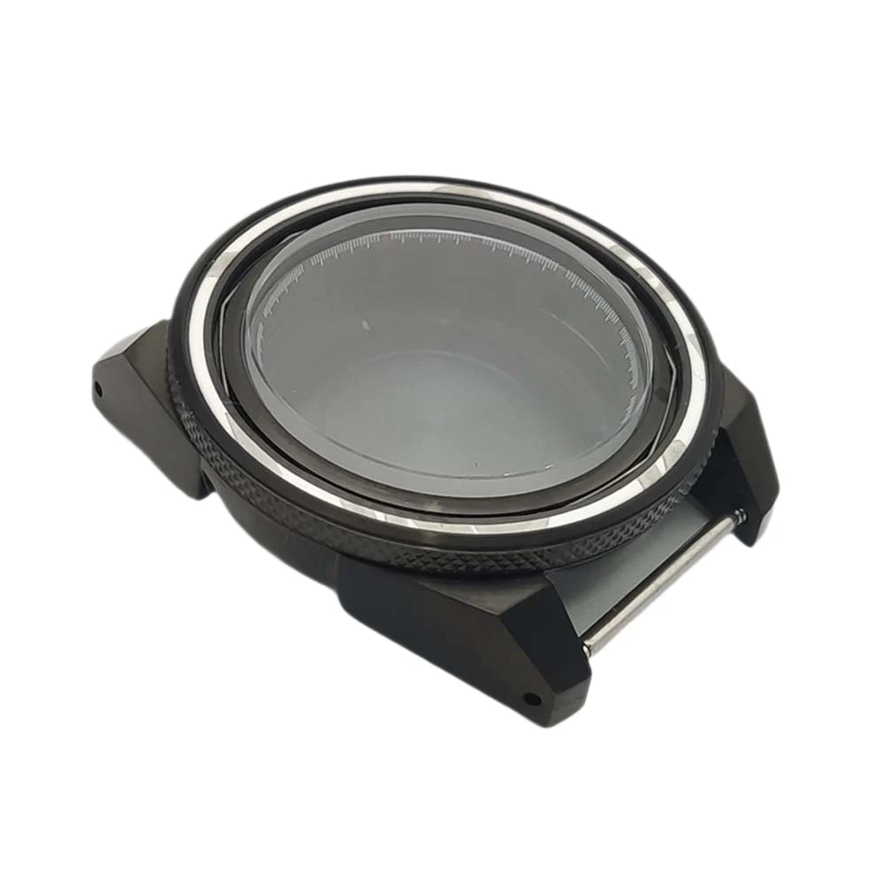 Adapted And Modified Watch Case With Engraved Bezel Markers — image 7