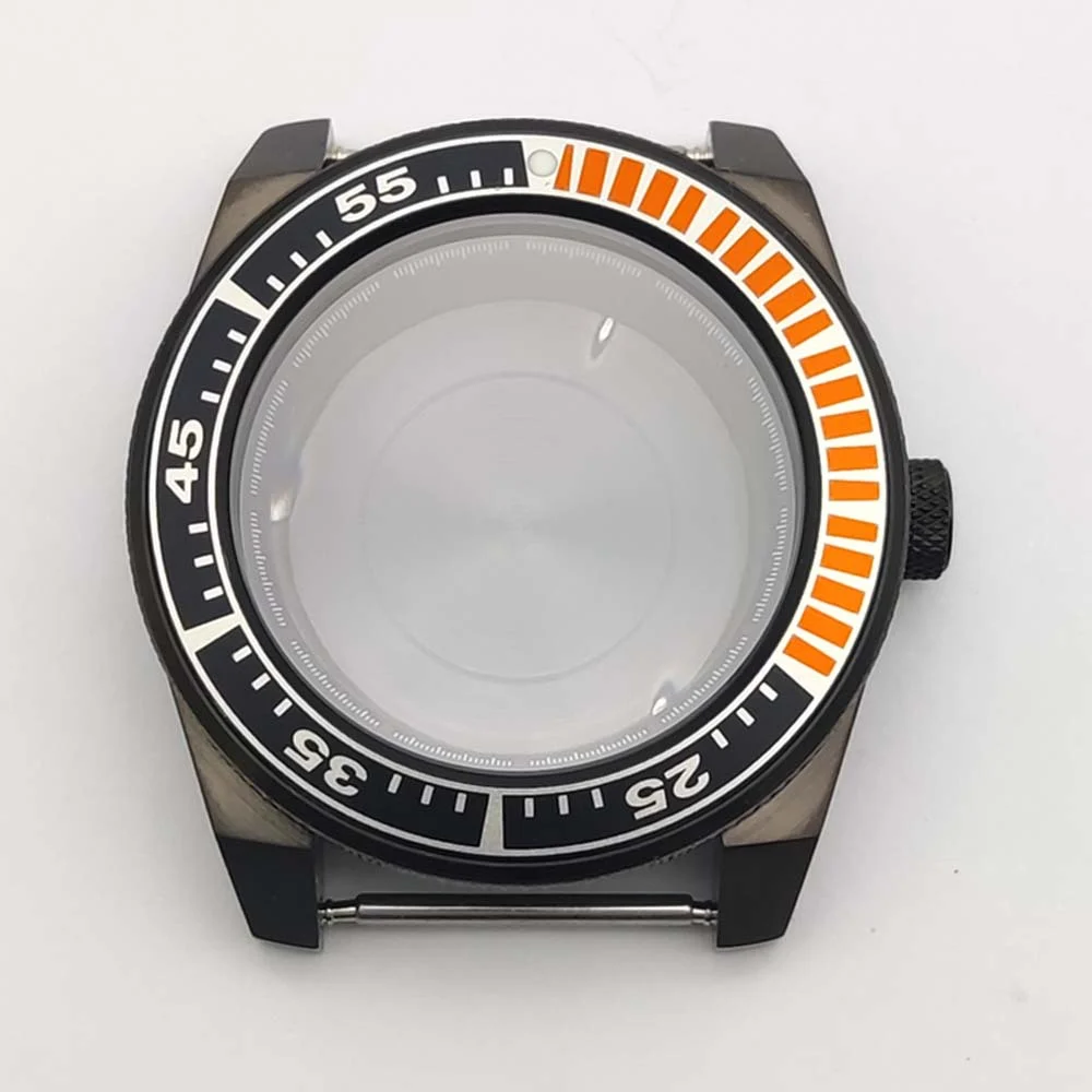 Adapted And Modified Watch Case With Engraved Bezel Markers — image 4