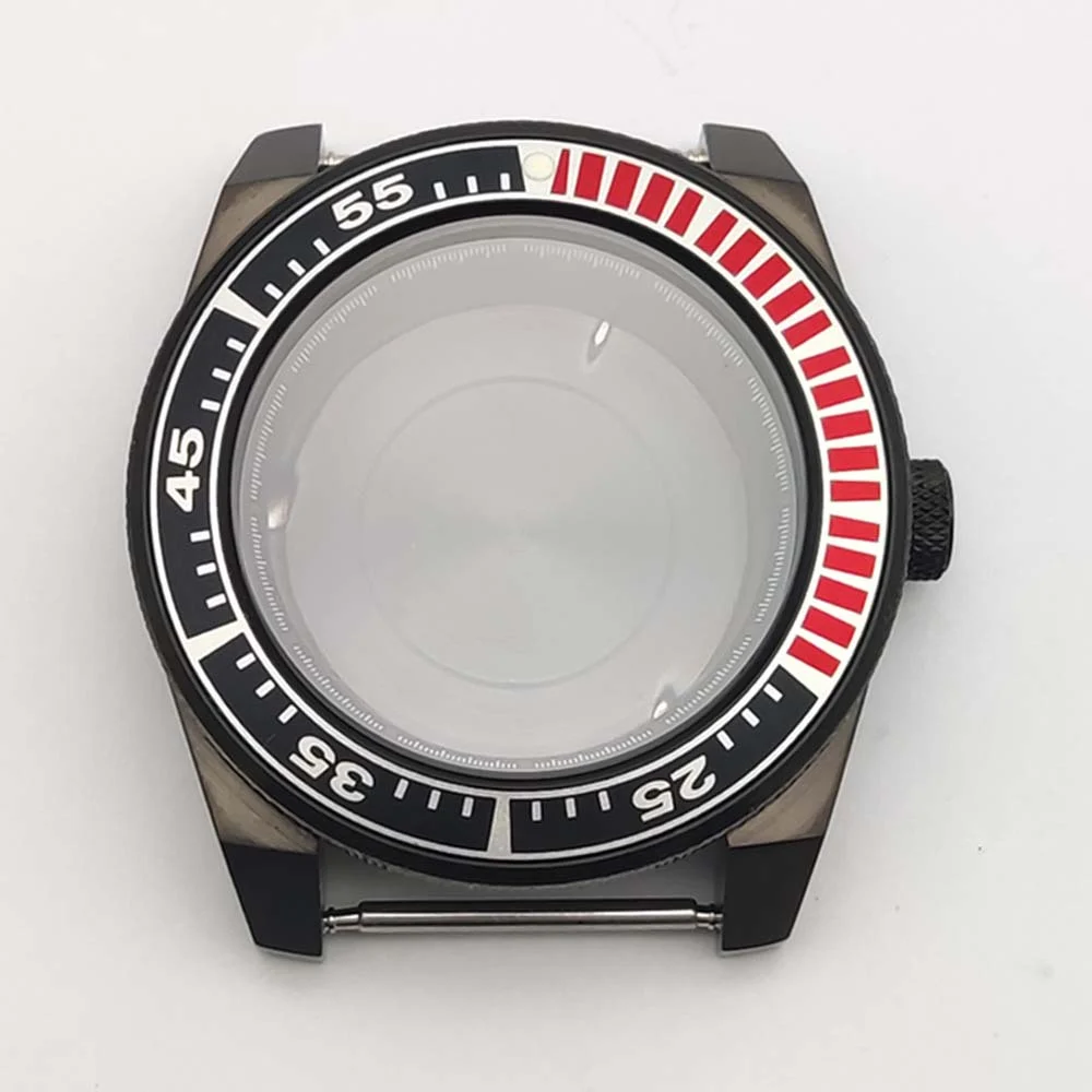 Adapted And Modified Watch Case With Engraved Bezel Markers — image 9
