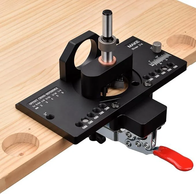 Adjustable 35mm Hinge Drilling Template For Cabinet Doors — image 2