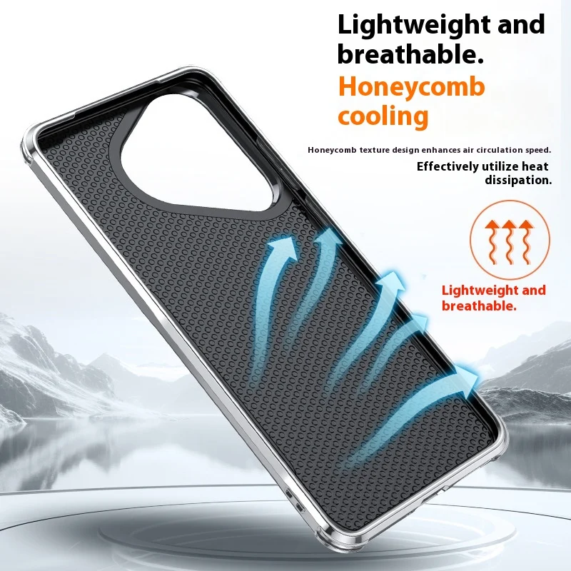 All-inclusive Drop-resistant Plain Leather Phone Case — image 4