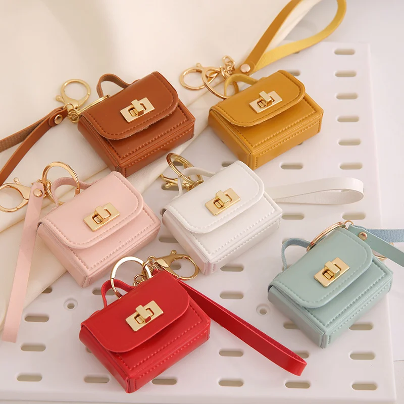 All-match Accessory Small Wallet PU Keychain — image 8