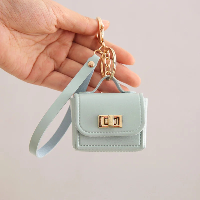 All-match Accessory Small Wallet PU Keychain — image 4