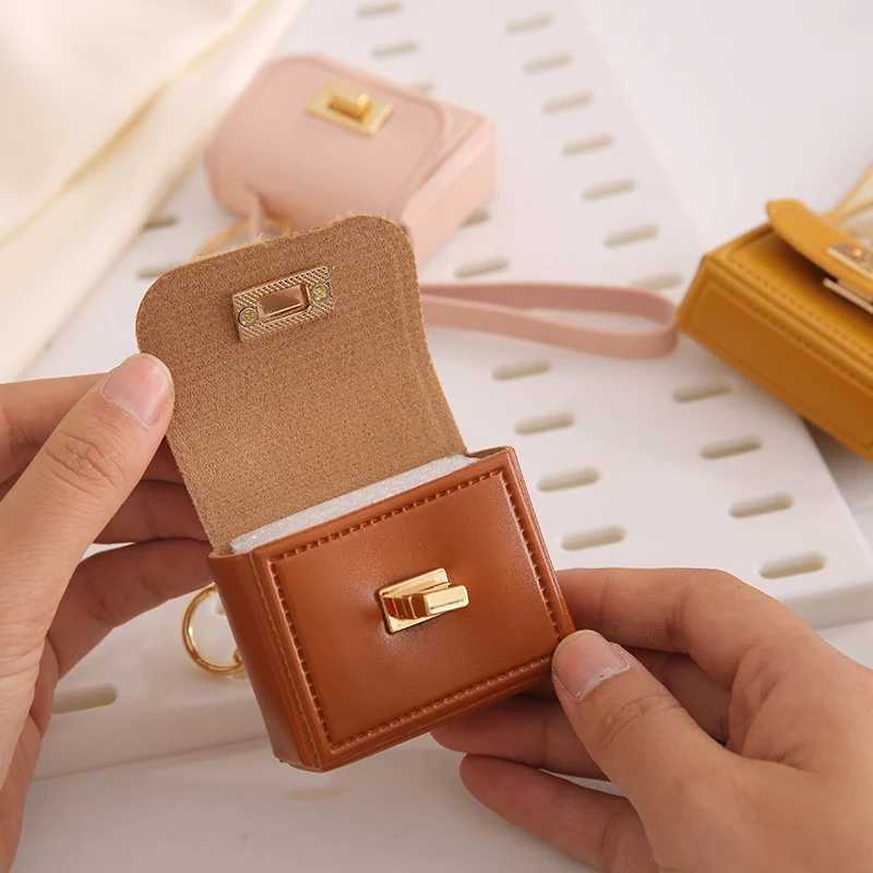 All-match Accessory Small Wallet PU Keychain — image 2