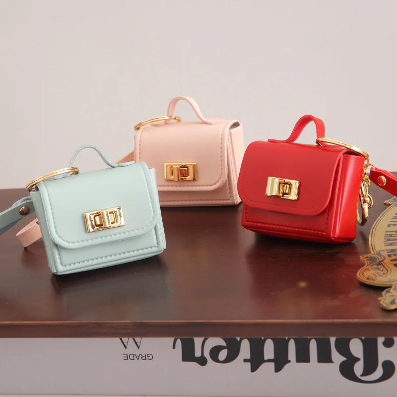All-match Accessory Small Wallet PU Keychain — image 7