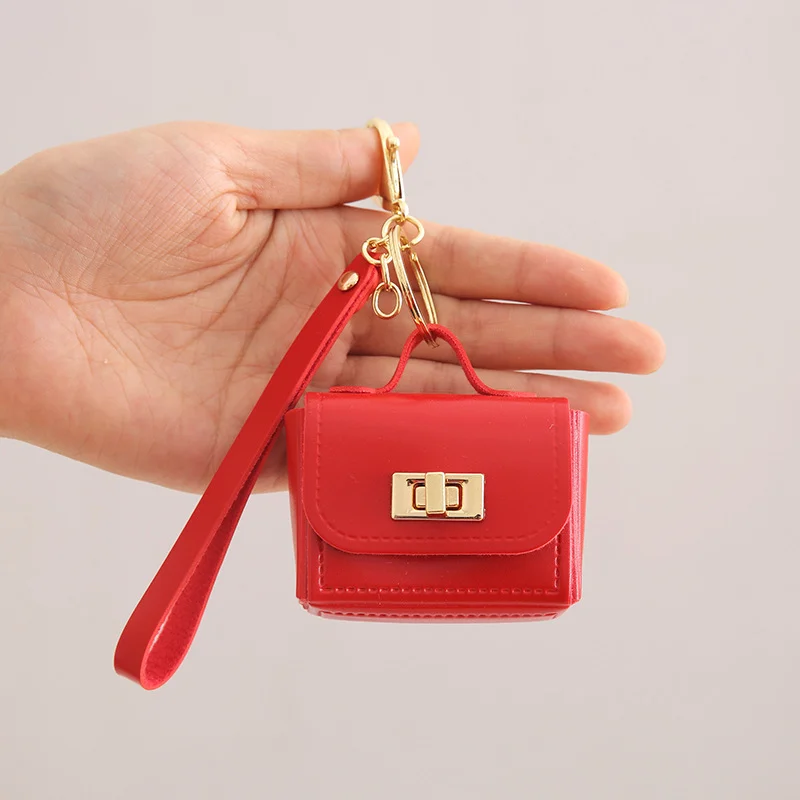 All-match Accessory Small Wallet PU Keychain — image 6