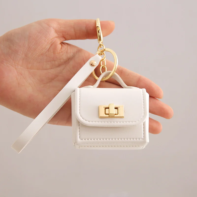 All-match Accessory Small Wallet PU Keychain — variant image