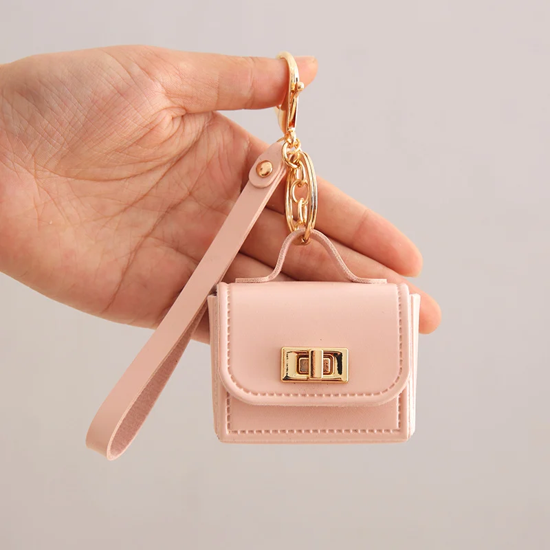 All-match Accessory Small Wallet PU Keychain — variant image