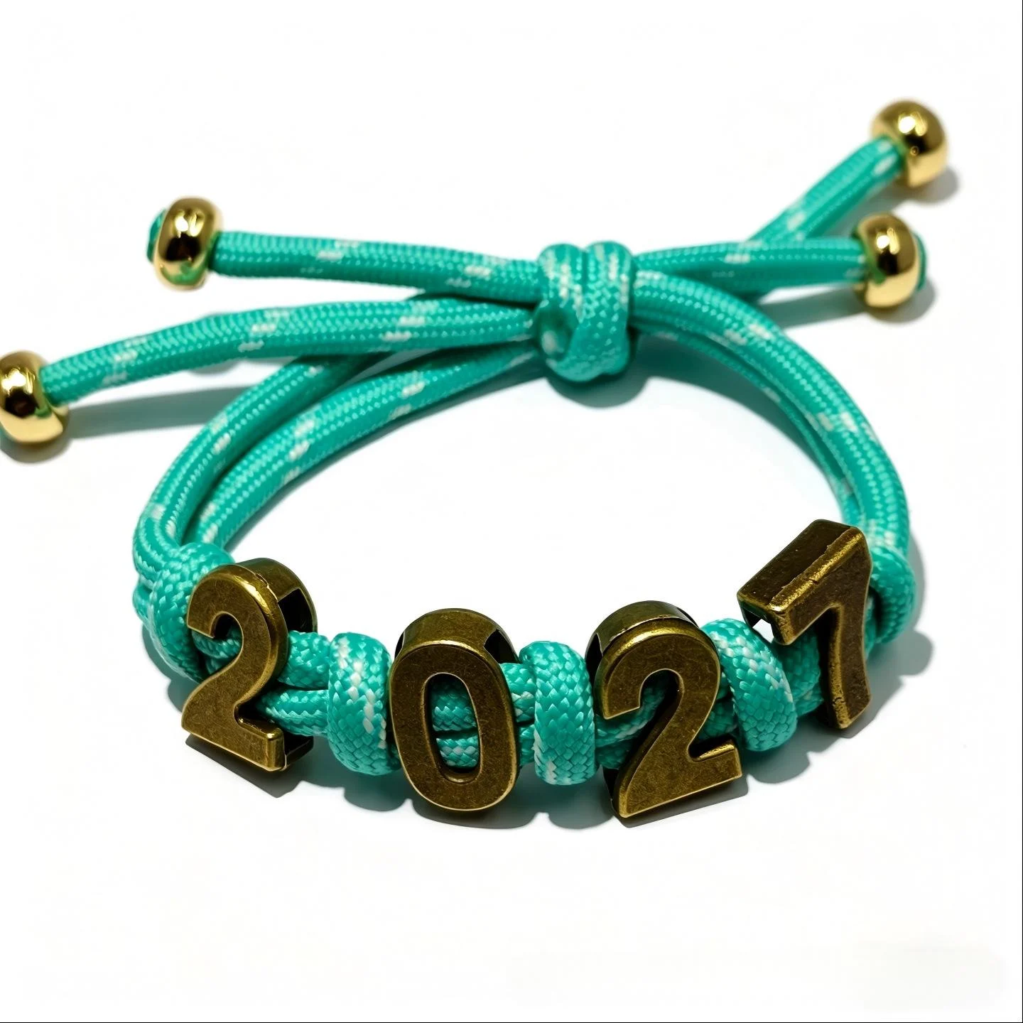 Alloy Digital Hand-braided Nylon Cord Bracelet Jewelry For Men And Women — image 4