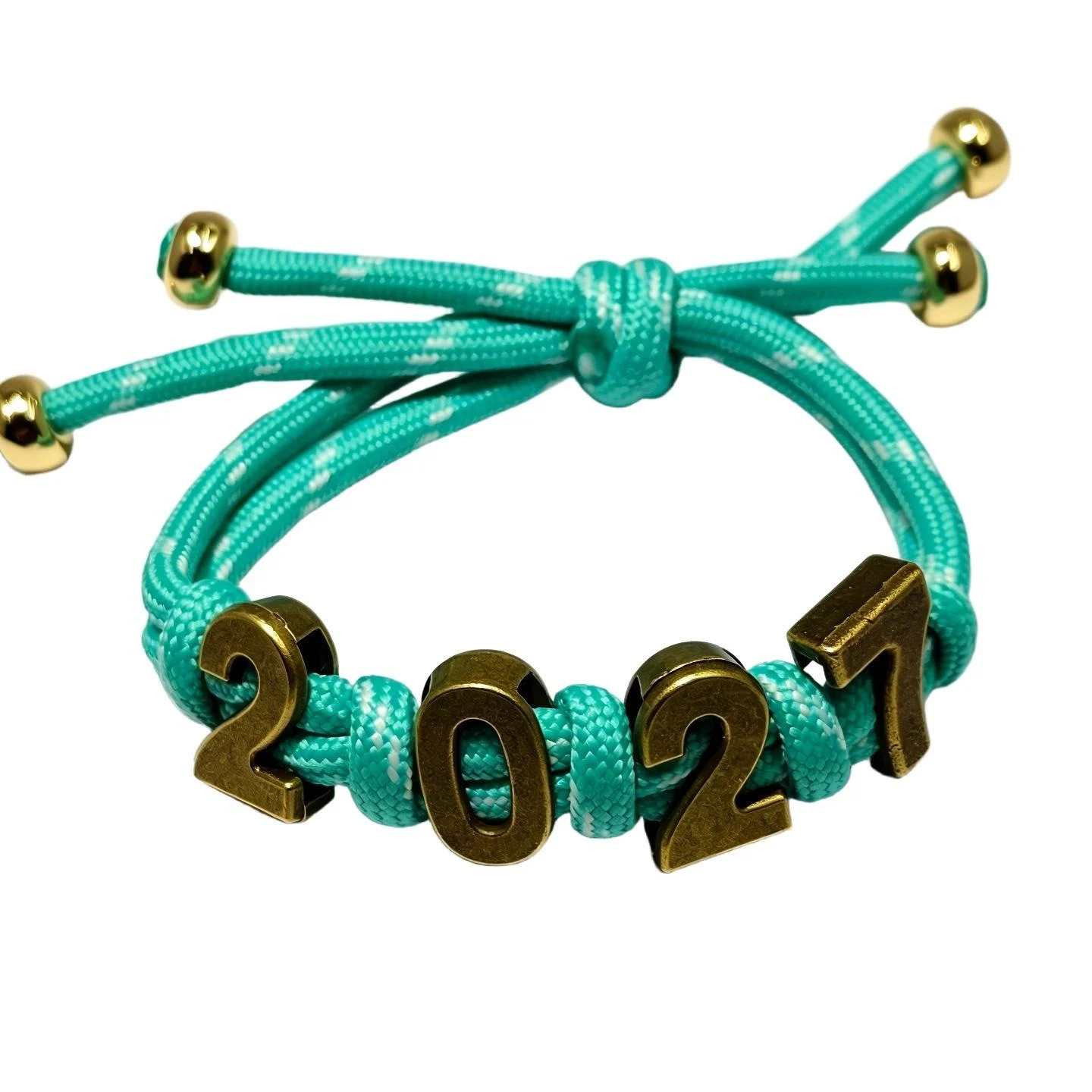 Alloy Digital Hand-braided Nylon Cord Bracelet Jewelry For Men And Women — image 3