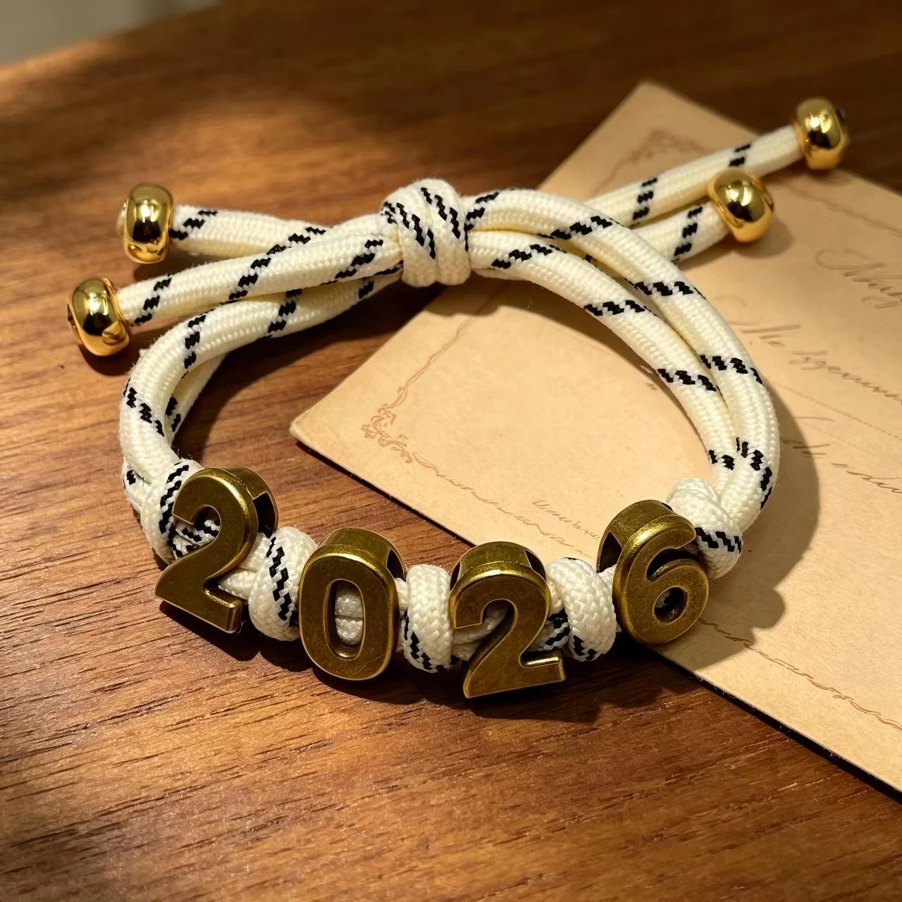 Alloy Digital Hand-braided Nylon Cord Bracelet Jewelry For Men And Women — image 5