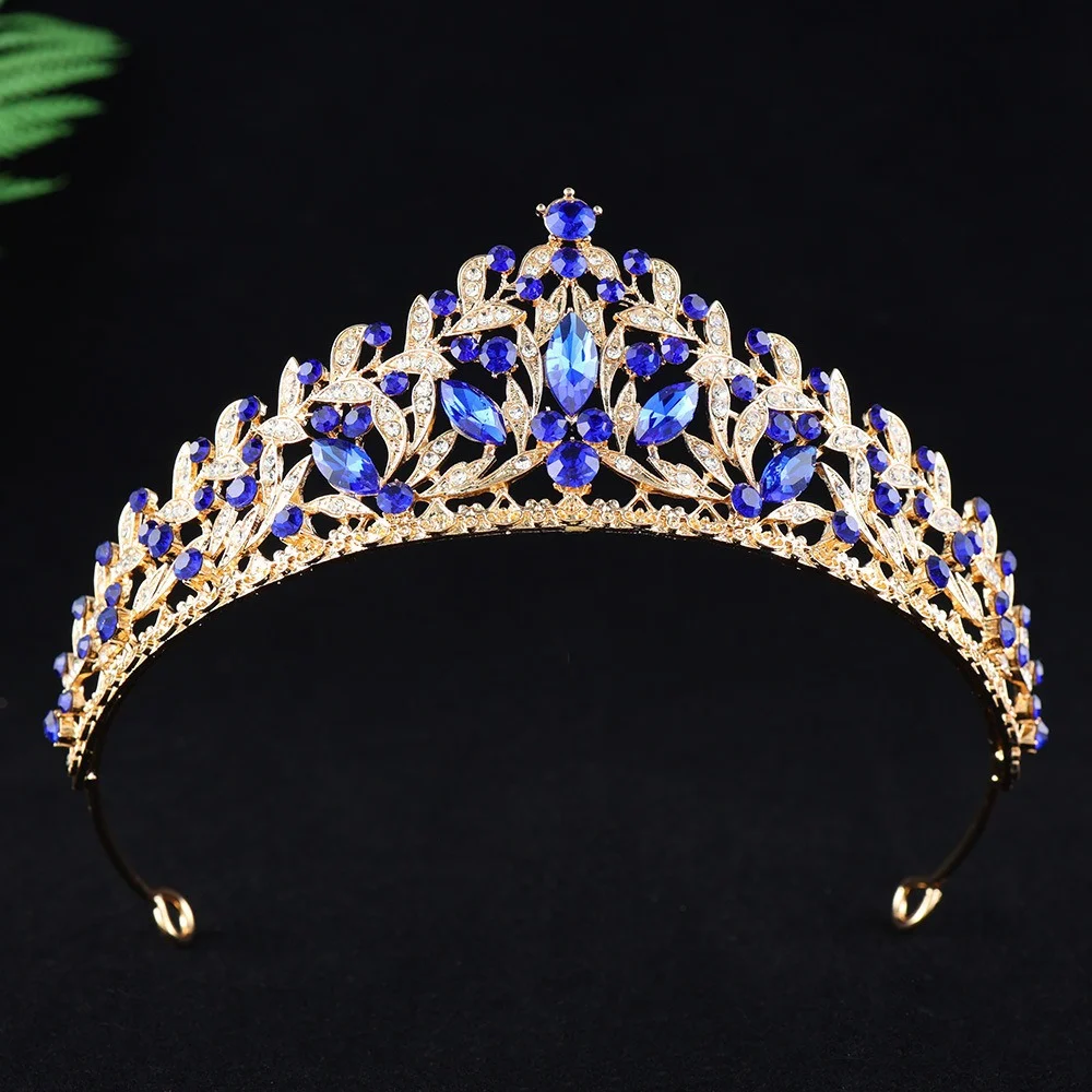 Alloy Rhinestone Princess Birthday Crown Photo Studio Hair Accessory — image 5