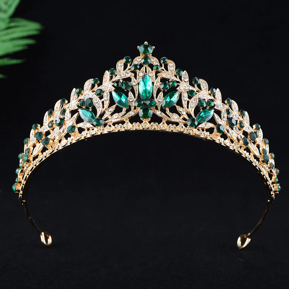 Alloy Rhinestone Princess Birthday Crown Photo Studio Hair Accessory — image 1
