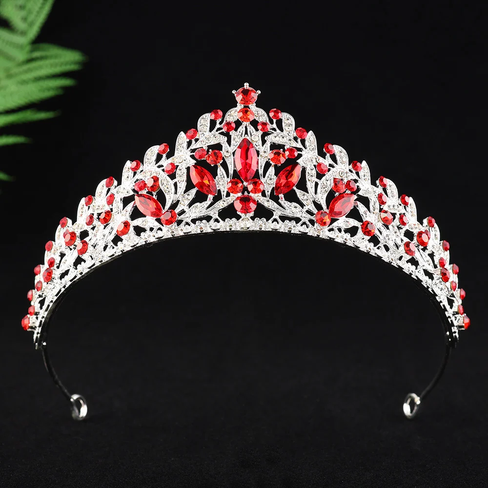 Alloy Rhinestone Princess Birthday Crown Photo Studio Hair Accessory — image 3