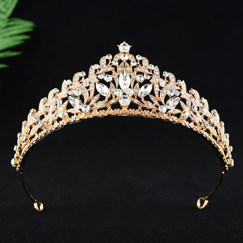 Alloy Rhinestone Princess Birthday Crown Photo Studio Hair Accessory — image 6