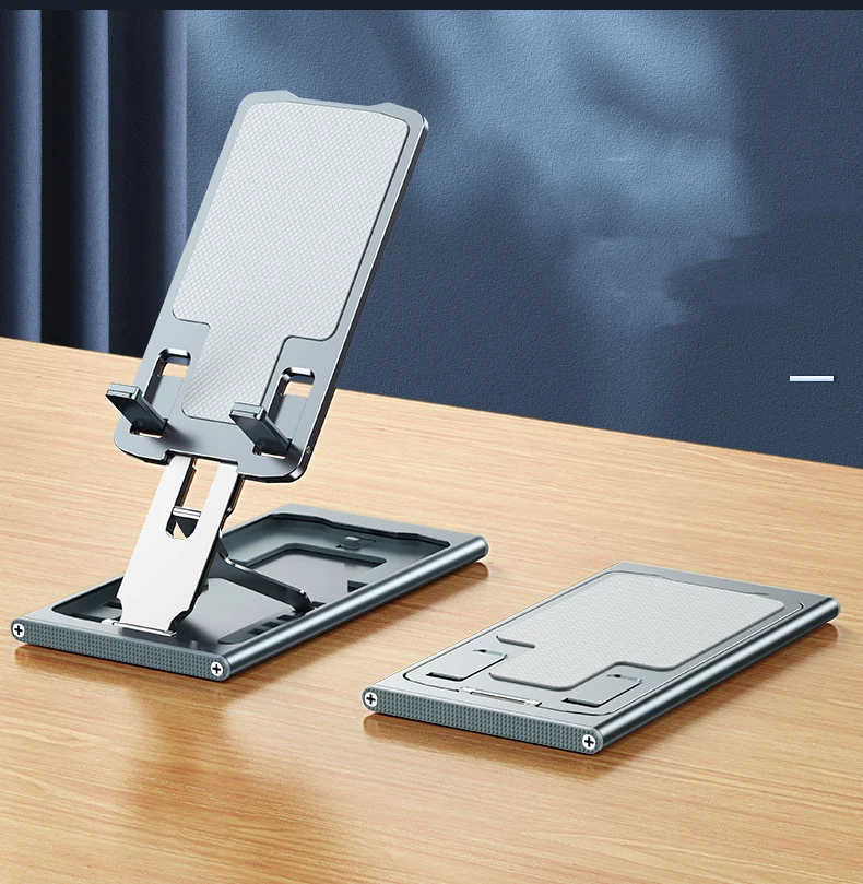 Aluminum Alloy Mobile Phone Stand Desktop Office Portable Foldable — image 3