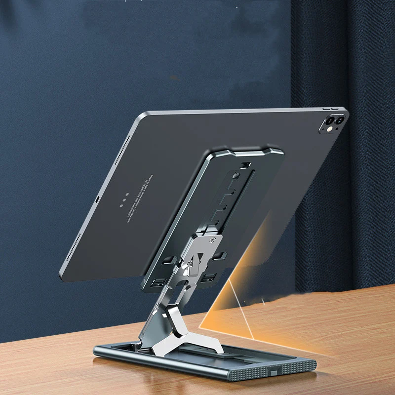 Aluminum Alloy Mobile Phone Stand Desktop Office Portable Foldable — image 7