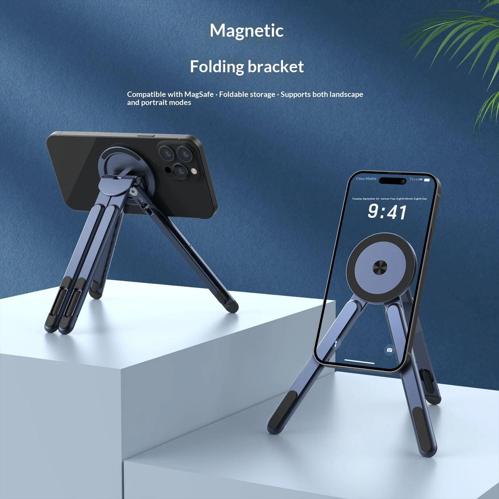 Aluminum Alloy Travel Mobile Phone Photography Stand Portable Folding Laptop Tablet… — image 8