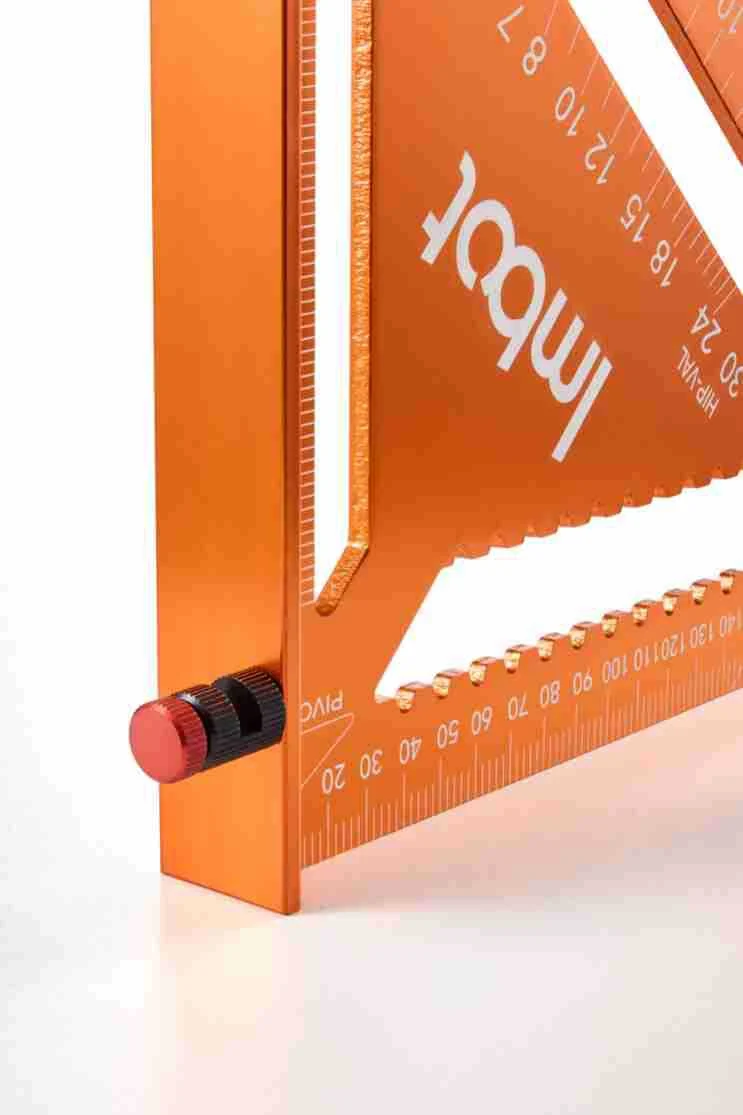 Aluminum Alloy Triangle Ruler High-precision Multifunctional Woodworking Square — image 5