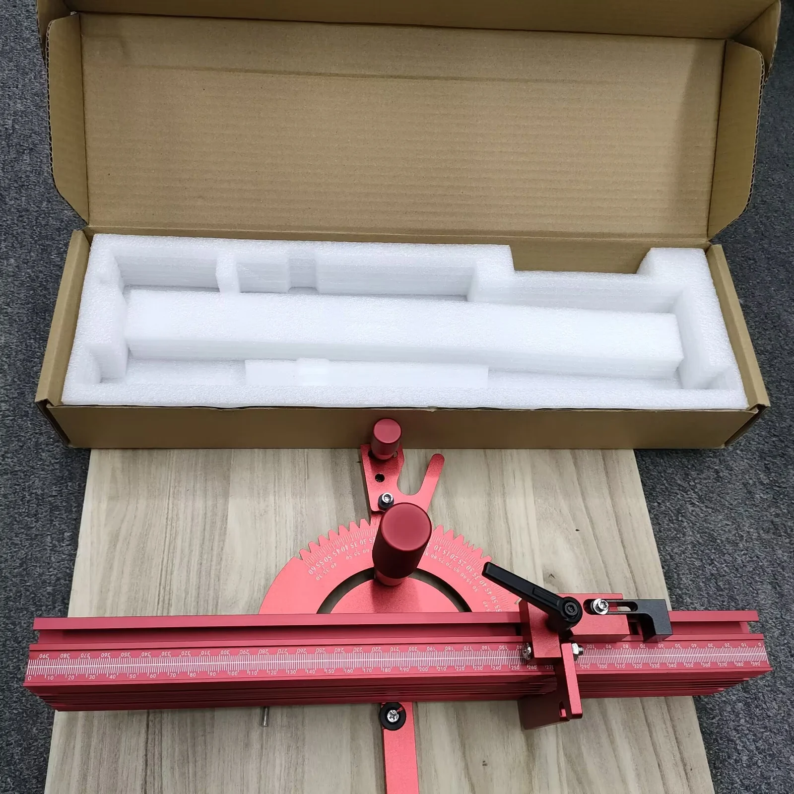 Aluminum Alloy Woodworking Push Handle With Adjustable Angle — image 4