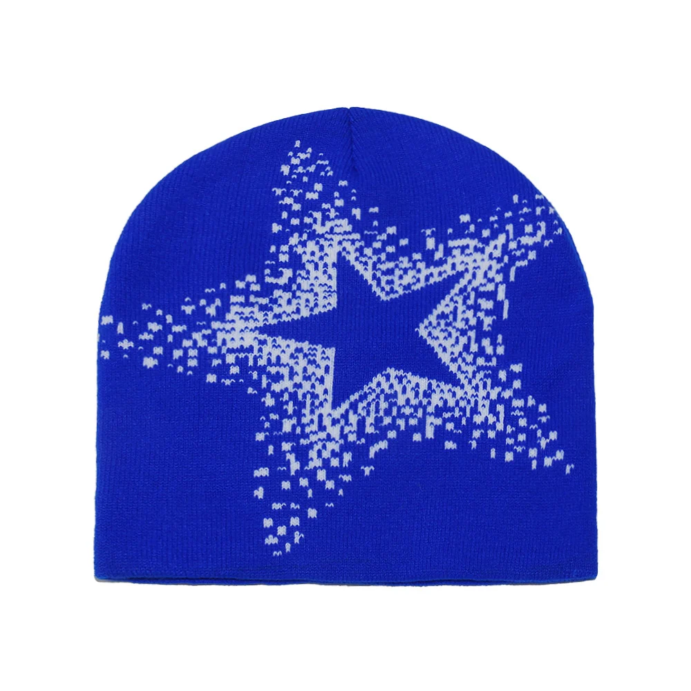 American Street Y2K Star Woolen Hat For Autumn And Winter, With Hip-hop Vibe Warmth.… — image 5