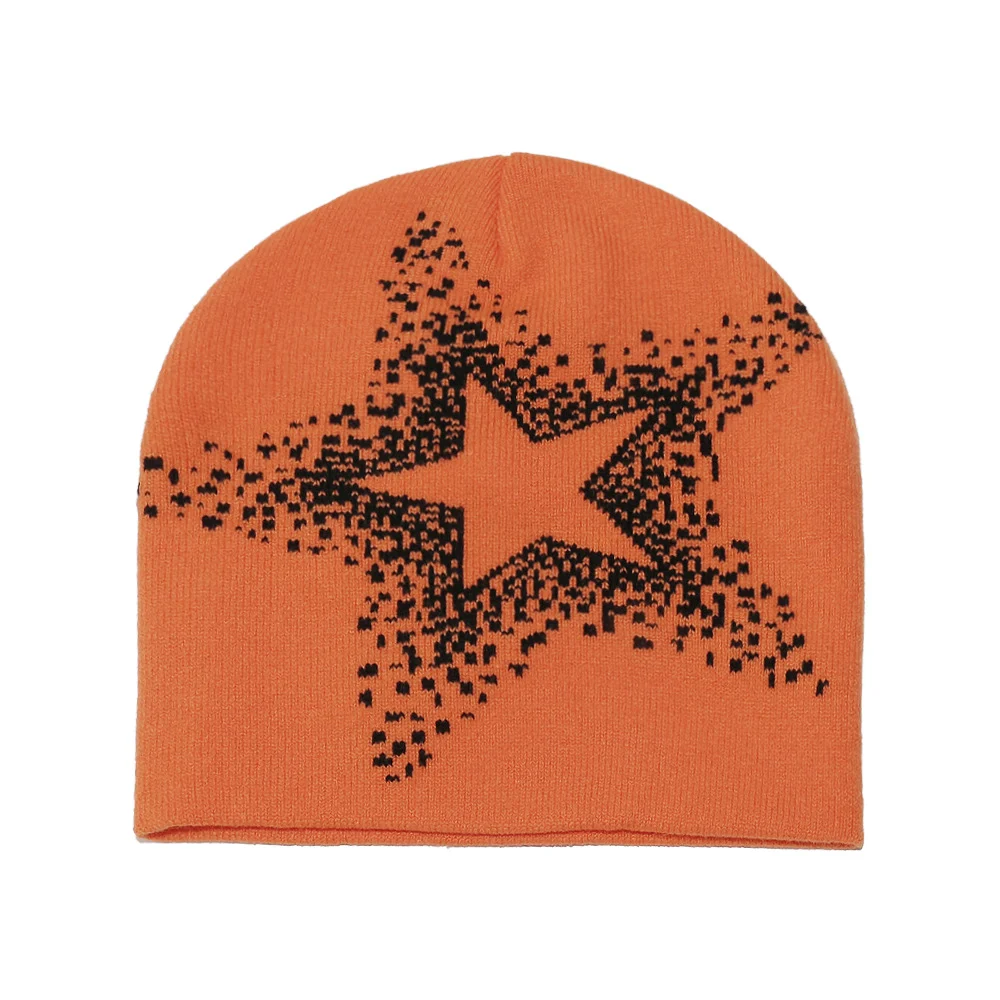 American Street Y2K Star Woolen Hat For Autumn And Winter, With Hip-hop Vibe Warmth.… — image 2