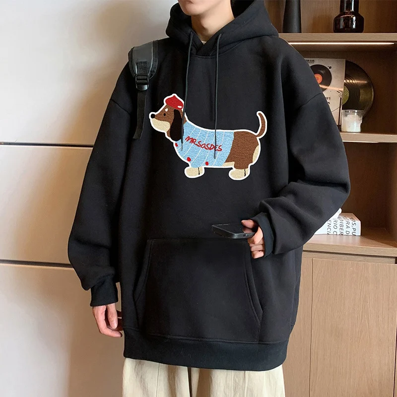 American-style Casual Mens Top Hoodie — image 4