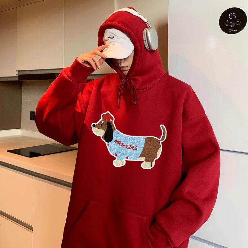 American-style Casual Mens Top Hoodie — image 6